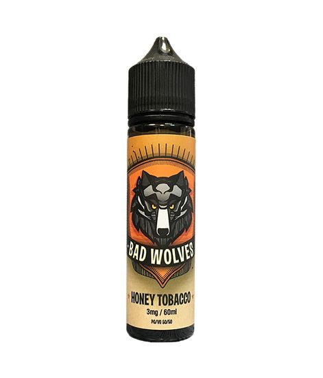 Жидкость Bad Wolves (60 мл, 3 мг) Honey Tobacco