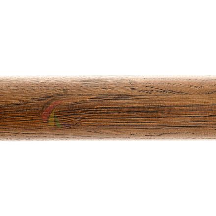 Деревянный поручень для хор. станков 2 м. Дуб (орех + черная патина)