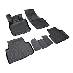 Ковры в салон Norplast для Volkswagen Tiguan III 2023-, Черный, арт.NPA11-C95-656