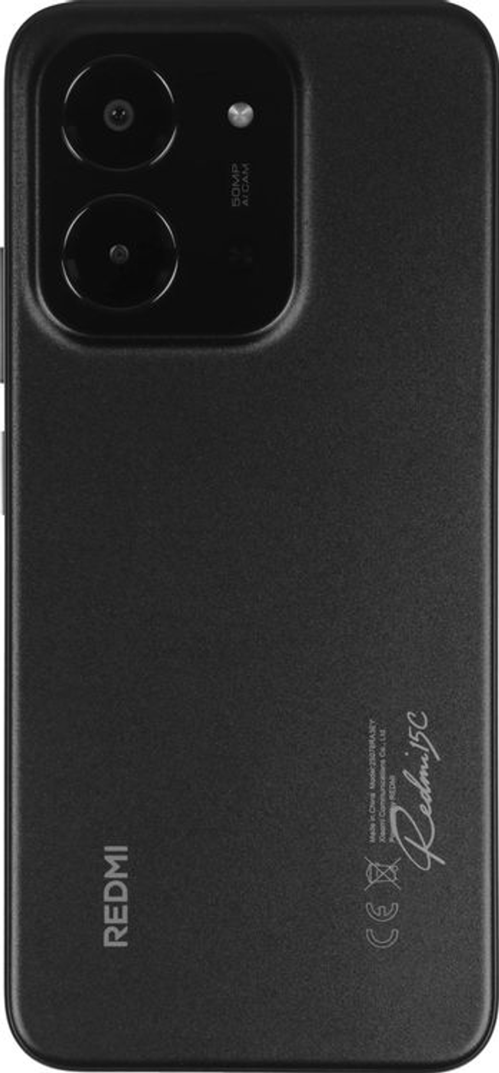 6.9" Смартфон Xiaomi REDMI 15C 8/256Gb,  NFC,  IPS,  120Гц,  6000мAч,  полночный черный