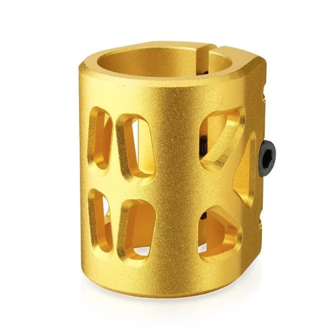 Хомут Fox TE3 HIC d 34.9, 3 bolt oversized Gold