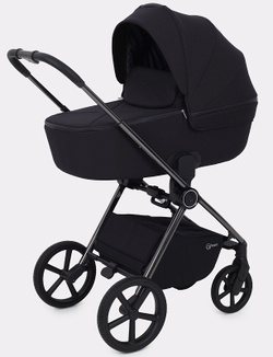 Детская коляска Rant Teo Black Chrome 3 в 1 Black