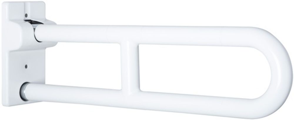 Поручень откидной 600 мм алюминий NOFER 15051.60.NBA белый