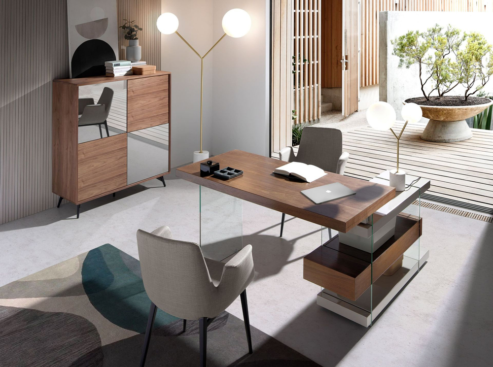 Стол письменный Decora 978OT /3003 орех