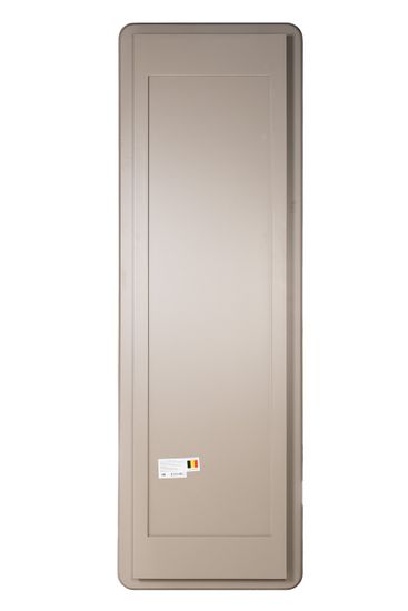 58DB-14830 Зеркало рама нерж.сталь/мат.бронза 210*68*7,5см