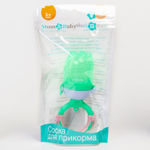 Ниблер силиконовый «Яблоко», цвет зелёный 2272514