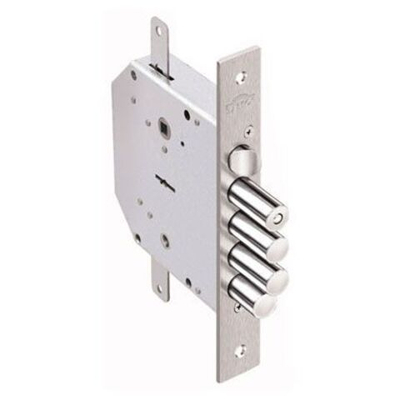 Замок Эльбор врезной 1.06.43.5.1.1 Гранит задв с/т б/о прав