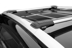 Багажная система Lux Hunter для Renault Duster 2015-2020 г. г.в. с рейлингами