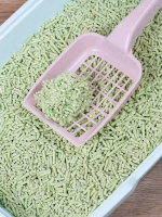 Наполнитель Freep тофу для кошачьего туалета, зеленый чай, 10 л