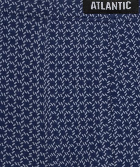 Трусы мужские боксеры (3шт), Atlantic 3MH-170, темно-синие + серо-голубые + темно-голубые