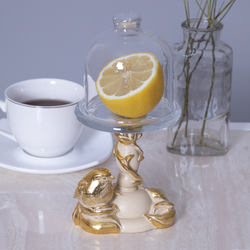 Сувенир Лимонница Зарничка Лайм Айвори