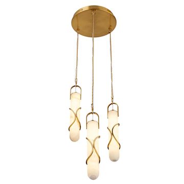 Подвес 30W 3000K 6672/30L белый/бронза PARMA Odeon Light