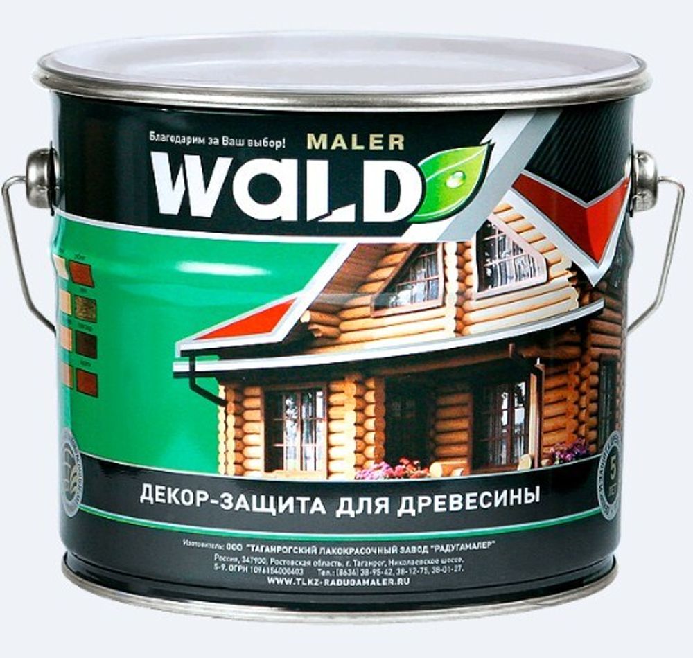 Пропитка по дереву защит.-декор. WALD сосна  3л   РАДУГА
