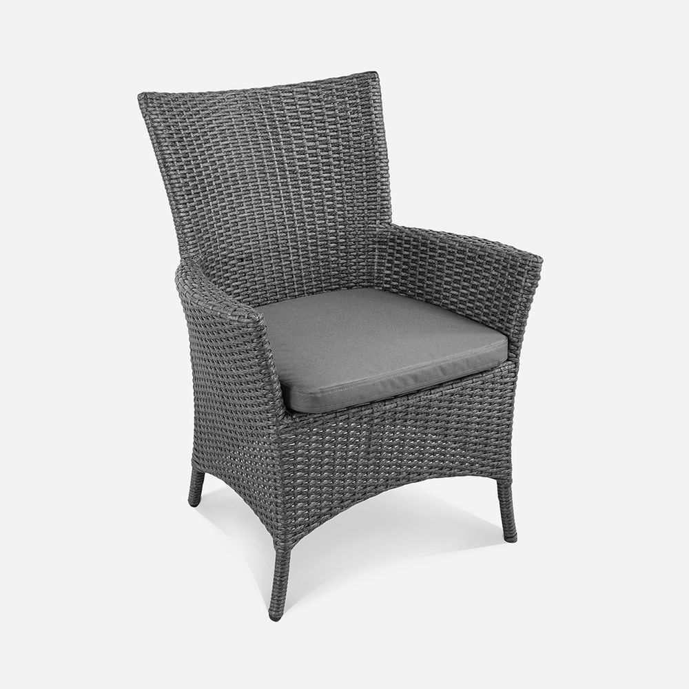 Кресло Kipr  Серебро, RAL 7030, Oxford 600D PU dark grey