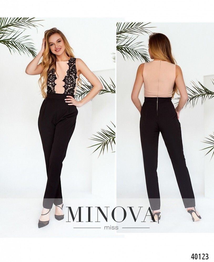 Комбинезон 1081Н-чёрный Minova