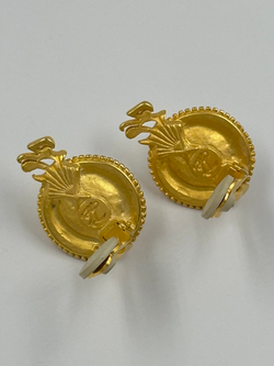 Клипсы с «жемчугом» Karl Lagerfeld