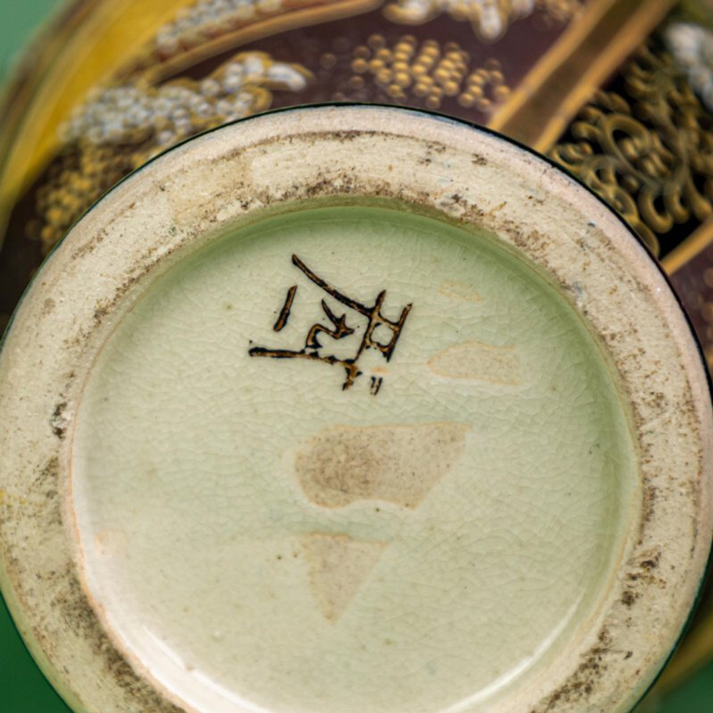 Парные вазы в стиле Сацума