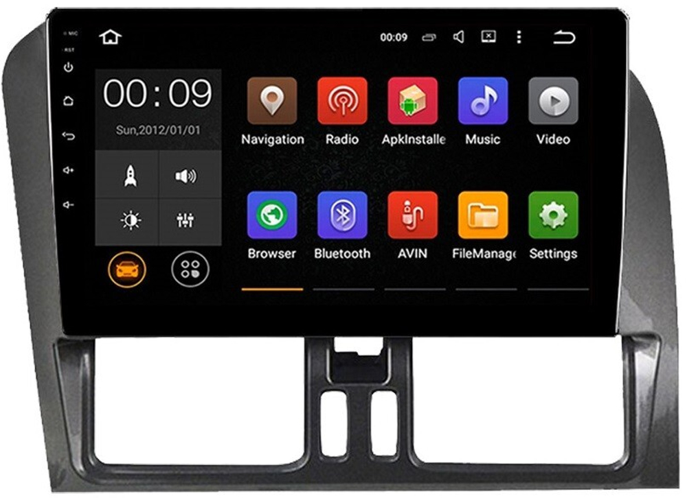 Магнитола для Volvo XC60 2014-2017 - Roximo RX-3803 Android 13, ТОП процессор, 8/128, SIM-слот