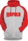 Толстовка RAPALA Sweatshirt серая с красными рукавами XXL