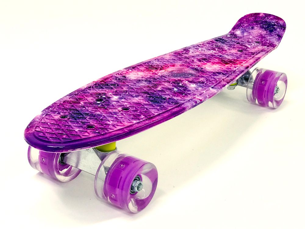 Скейтборд PWSport Colors 22" Milky Way