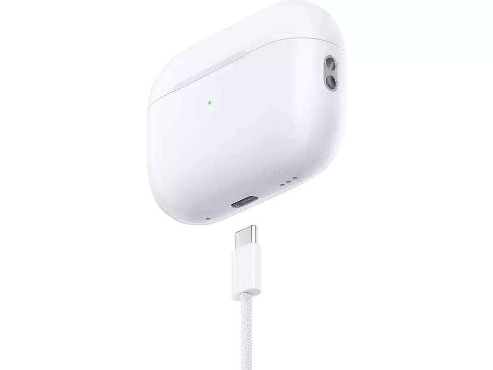 Apple AirPods Pro (2-го поколения), наушники (белый, USB-C, MagSafe, Bluetooth)