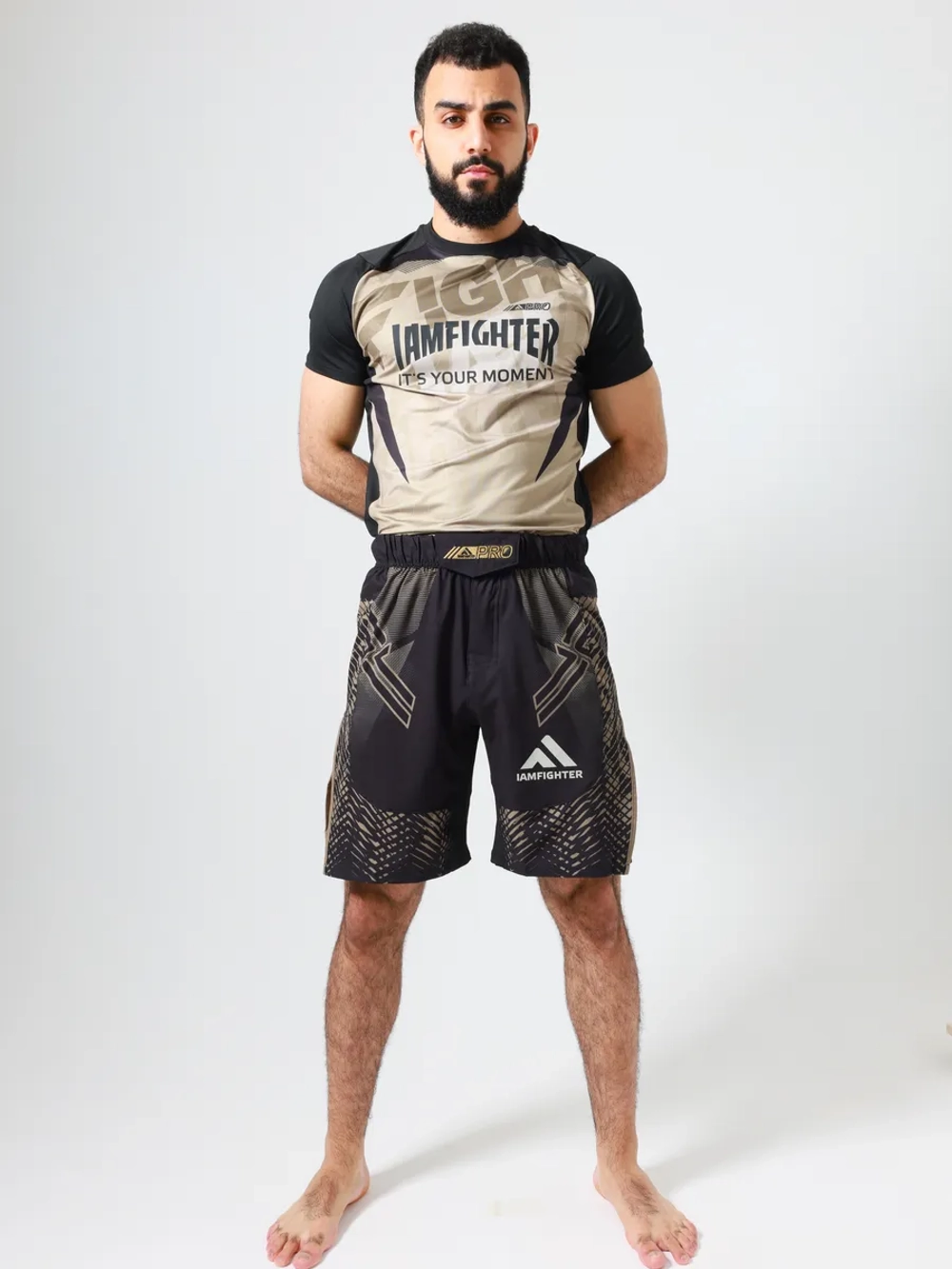 Шорты мма спортивные для единоборств с разрезами