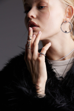 Кольцо Fuck you Silver