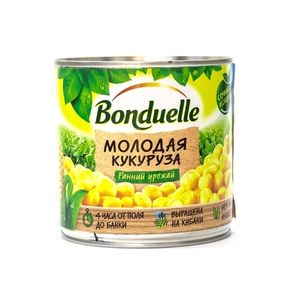 КУКУРУЗА BONDUELLE МОЛОДАЯ 425МЛ