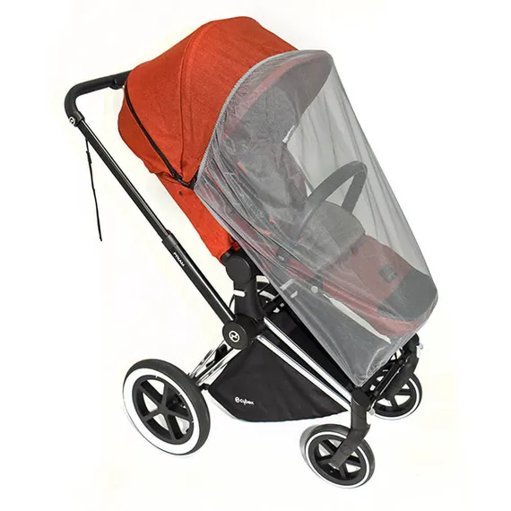 Универсальная москитная сетка на переднюю часть серая