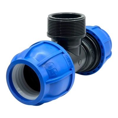 Тройник TEBO переходной 50x2" наружная резьба