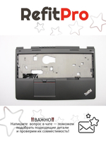 Верхняя панель клавиатуры для ноутбука Lenovo ThinkPad Yoga 15 черная (00JT333), оригинал