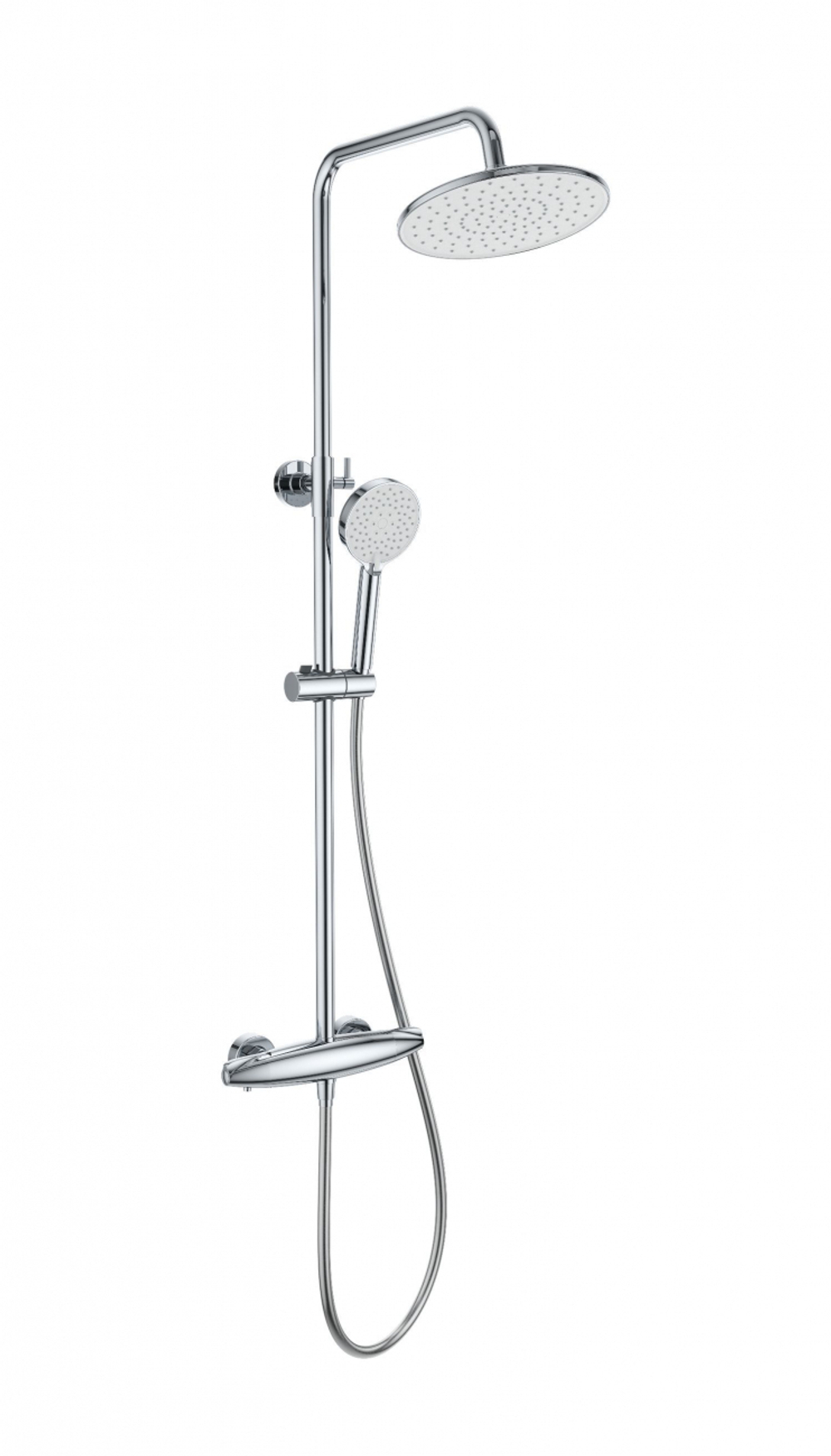 Душевая система с термостатом WONZON & WOGHAND CAPSULE, Хром (WW-B3031-A-CR)