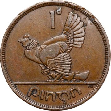 1 пенни 1940 Ирландия