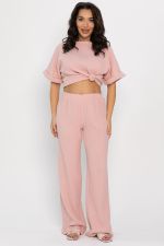 Брюки-палаццо Муслин (розовые) Б14582-52М LT Collection