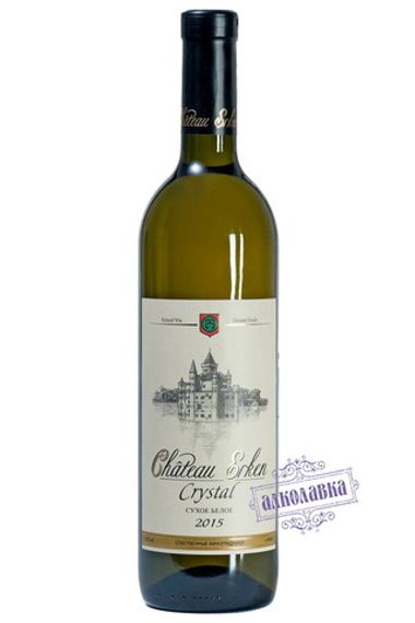 Вино Шато Эркен Кристалл сухое белое