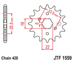 Звезда ведущая JTF1559.14 JT