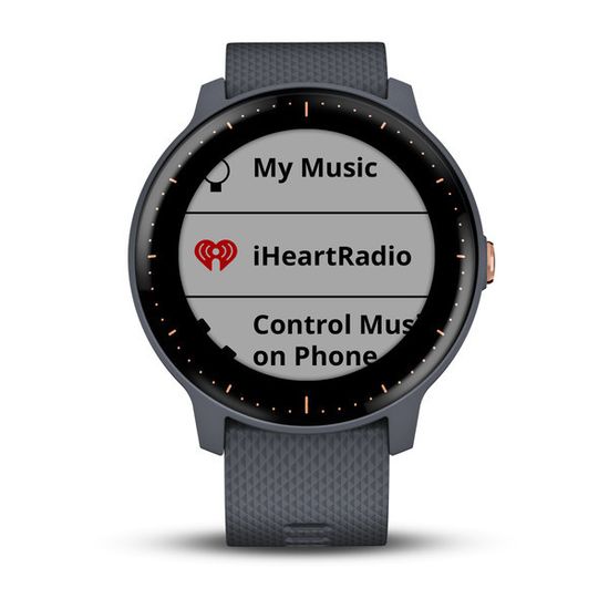 Смарт часы Garmin Vivoactive 3 Music, синий гранит 010-01985-33