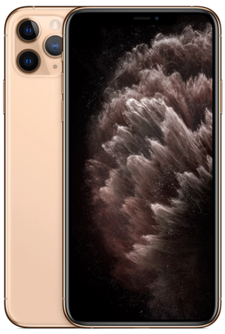 Смартфон Apple iPhone 11 Pro Max 256 ГБ, nano SIM+eSIM, золотой