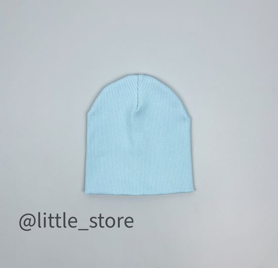 Шапка "Simple" двухслойная, Голубое небо