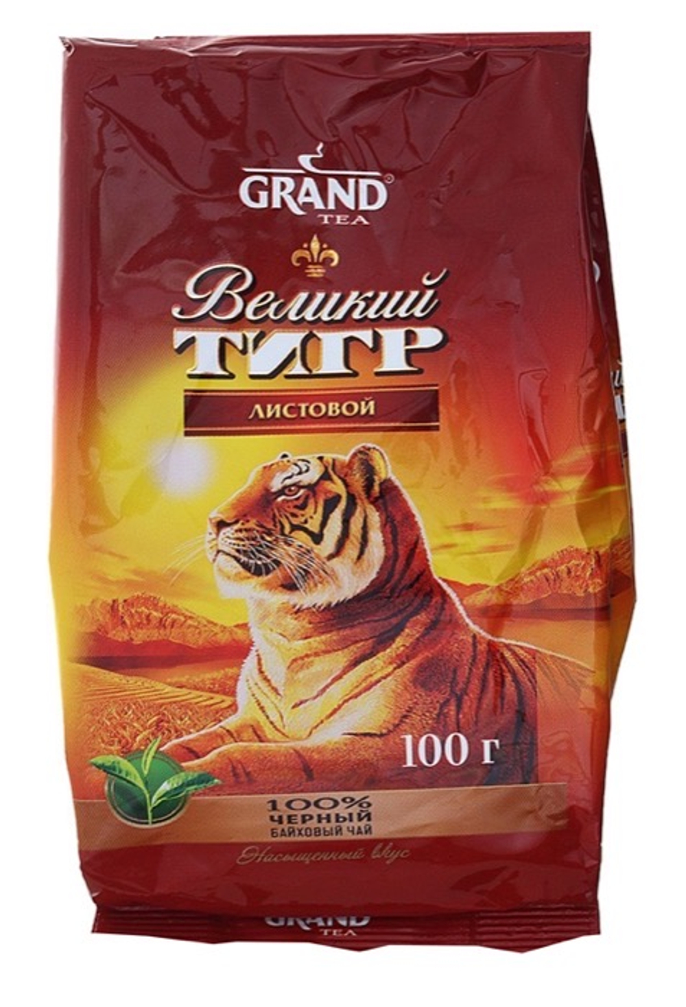 Гранд Чай Великий тигр Ме.Лист.Индия м/у 100гр/20