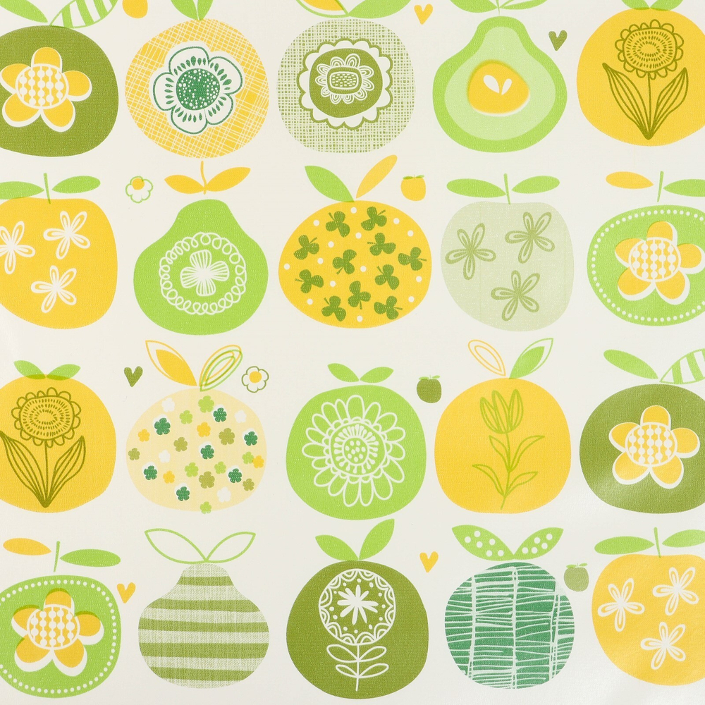 Клеенка детская «Яблоки», р-р. 50х70 см., без окантовки