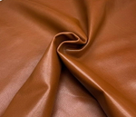 Agnelli Veg Dark Safron (1,0-1,2 мм) цв. Коричневый, натуральная овчина