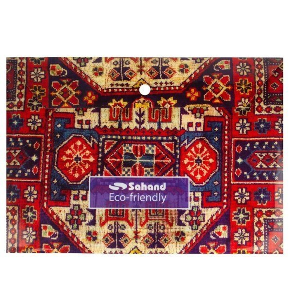 Папка-конверт на кнопке Sahand, A4, 220х320 мм, 180 мкм, ассорти, с рисунком, "Fantasy"