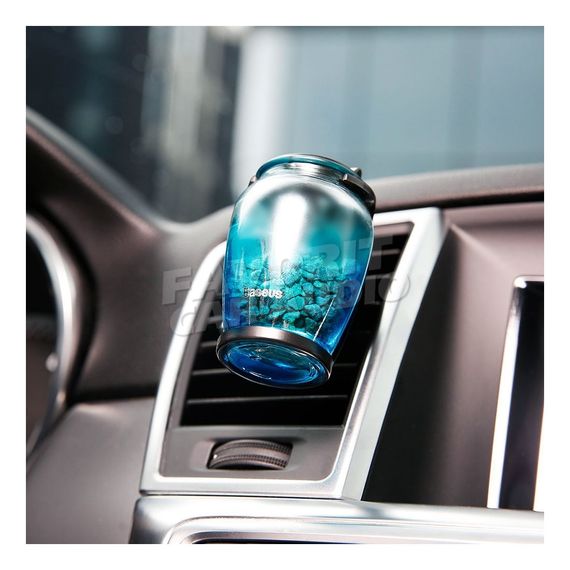 Ароматизатор Baseus Zeolite пластик воздуховод синий