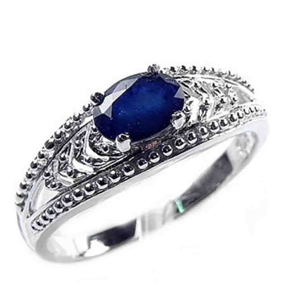 Кольцо "Ришелье" сапфир