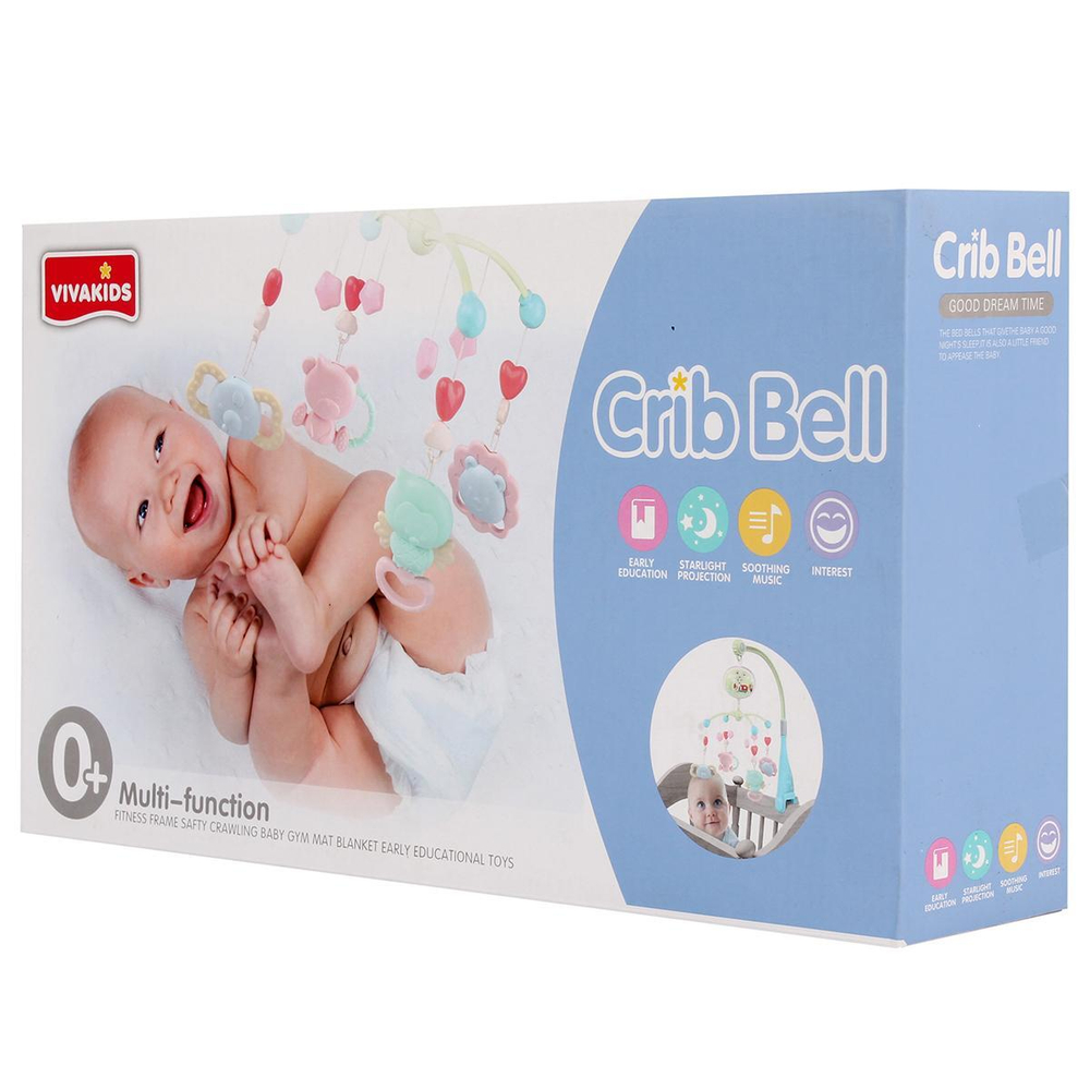 Карусель музыкальная для новорожденных, коробка 1145