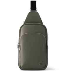 Сумка-слинг Louis Vuitton Avenue NM кожа Taiga Green