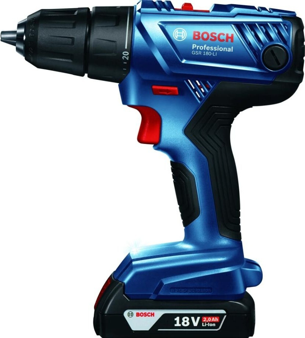 Аккумуляторная дрель-шуруповерт Bosch GSR 180-LI Professional 06019F8109 (0000294774)