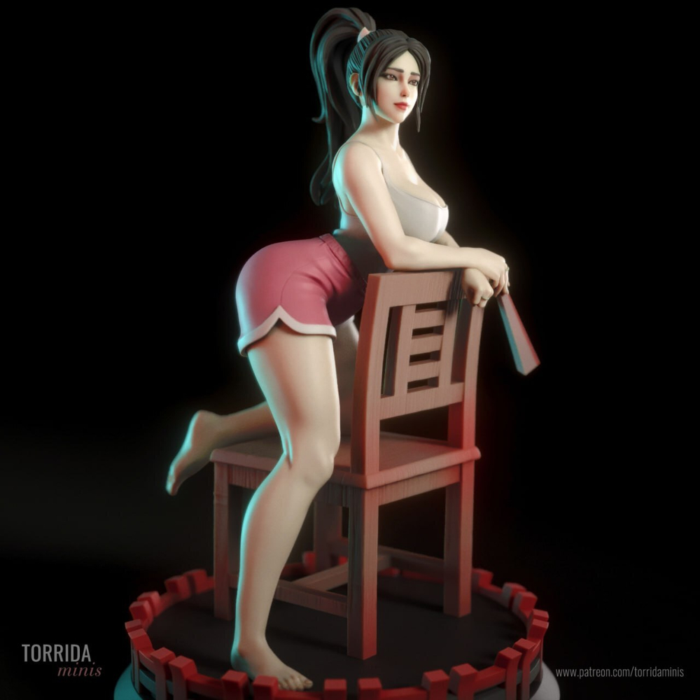 Май Сирануй Король бойцов Фатальная ярость Mai Shiranui King of Fighters Fatal Fury Фигурка