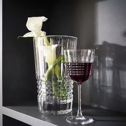Бокал для вина «Рандеву» хр.стекло 350мл D=78,H=215мм прозр